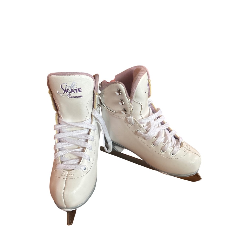 Figure Skates Youth 1 White  JS181 Ultima Mark I Jackson SoftSkate